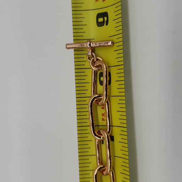 Michael Kors Fashion Rose Gold Brass Chain Bracelet NWT - Picture 6 of 9